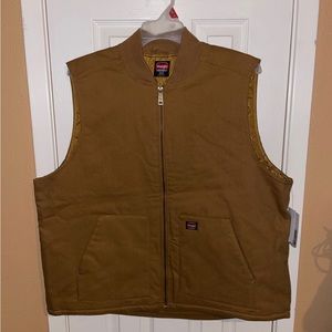 2XL Wrangler Workwear Men's Quilted Lined Vest